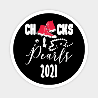 Chucks and Pearls 2021 Magnet